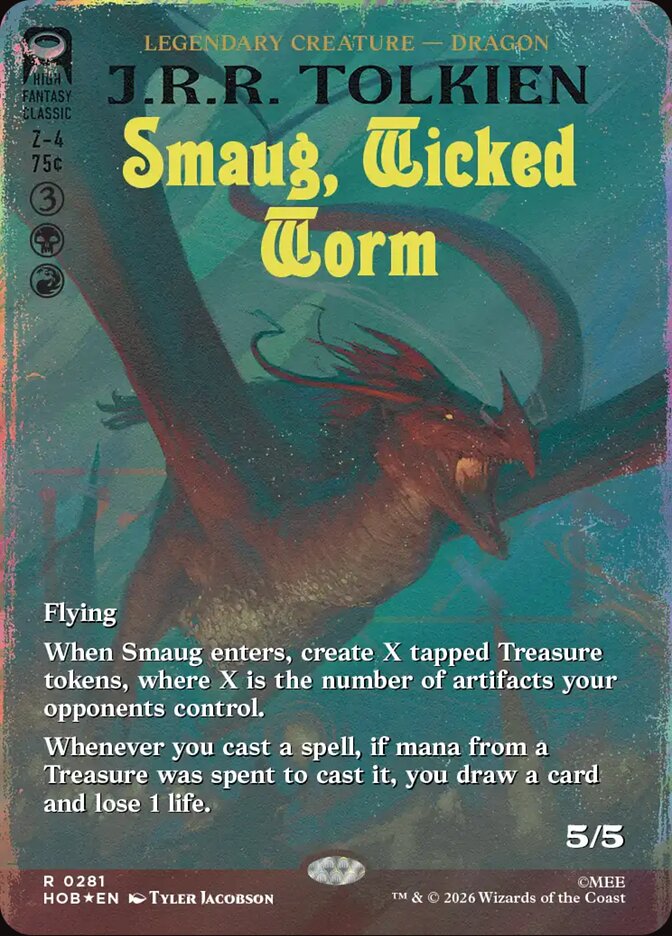 Smaug, Wicked Worm (281) - The Hobbit (HOB)