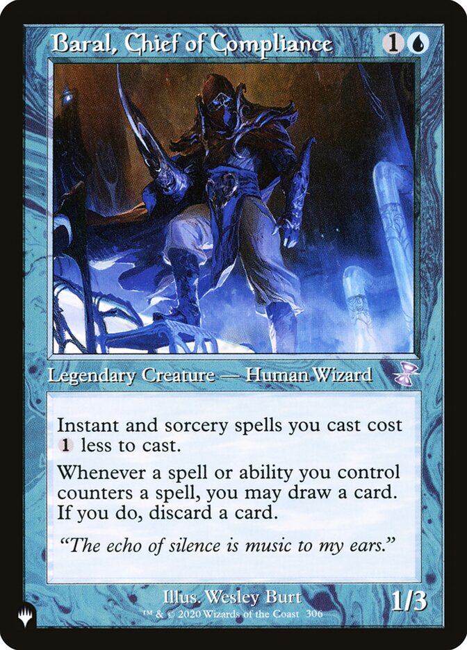 Baral, Chief of Compliance (TSR-306) - The List (PLST)