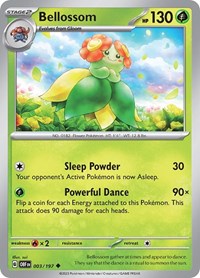 Bellossom (3) - SV03: Obsidian Flames (OBF)