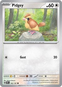 Pidgey (162) - SV03: Obsidian Flames (OBF)