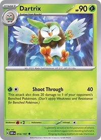Dartrix (14) - SV03: Obsidian Flames (OBF)