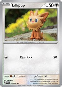 Lillipup (170) - SV03: Obsidian Flames (OBF)