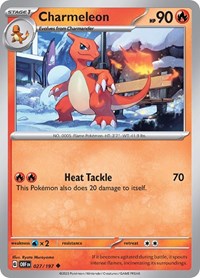 Charmeleon (27) - SV03: Obsidian Flames (OBF)