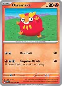 Darumaka (34) - SV03: Obsidian Flames (OBF)