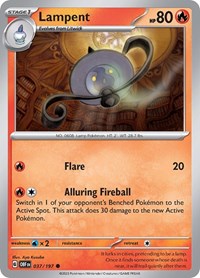 Lampent (37) - SV03: Obsidian Flames (OBF)