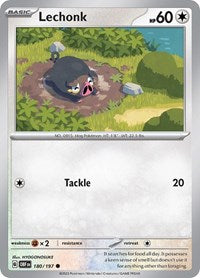 Lechonk (180) - SV03: Obsidian Flames (OBF)
