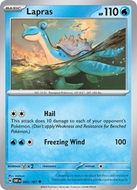 Lapras (45) - SV03: Obsidian Flames (OBF)