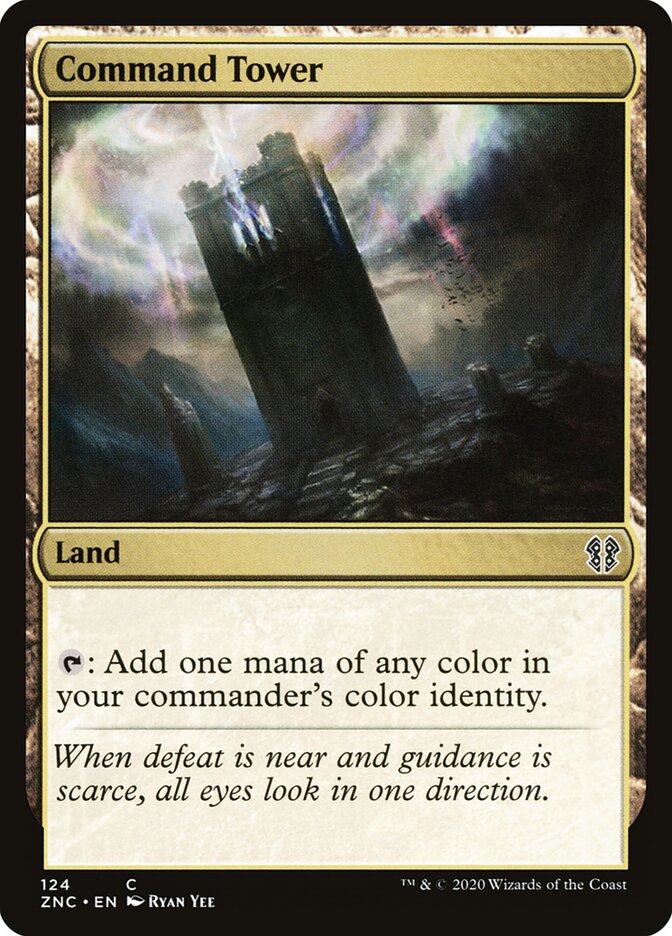 Command Tower (124) - Zendikar Rising Commander (ZNC)