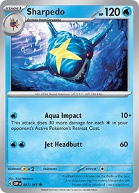 Sharpedo (47) - SV03: Obsidian Flames (OBF)