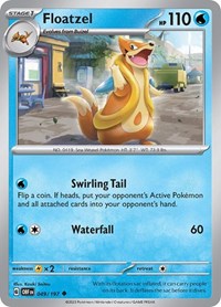 Floatzel (49) - SV03: Obsidian Flames (OBF)