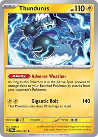 Thundurus (70) - SV03: Obsidian Flames (OBF)