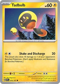 Tadbulb (76) - SV03: Obsidian Flames (OBF)