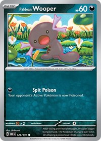 Paldean Wooper (126) - SV03: Obsidian Flames (OBF)