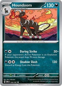 Houndoom (133) - SV03: Obsidian Flames (OBF)