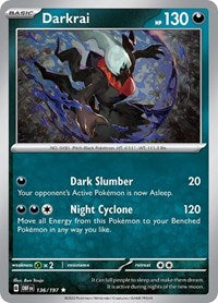 Darkrai (136) - SV03: Obsidian Flames (OBF)