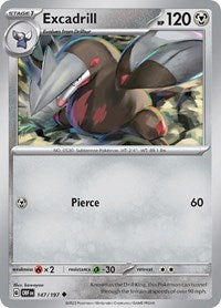 Excadrill (147) - SV03: Obsidian Flames (OBF)