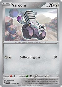 Varoom (155) - SV03: Obsidian Flames (OBF)