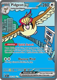 Pidgeot ex (225) - SV03: Obsidian Flames (OBF)