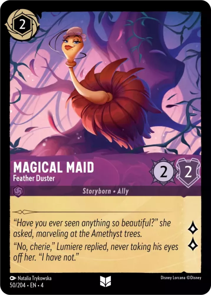 Magical Maid - Feather Duster - [Foil] Ursula's Return (4)