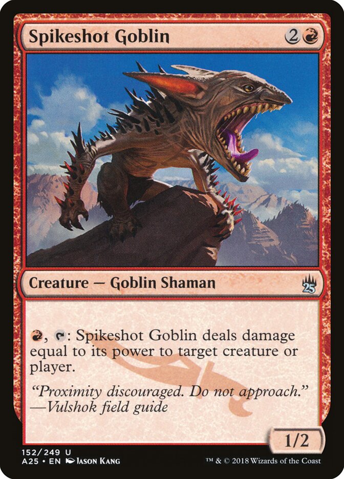 Spikeshot Goblin (152) - Masters 25 (A25)
