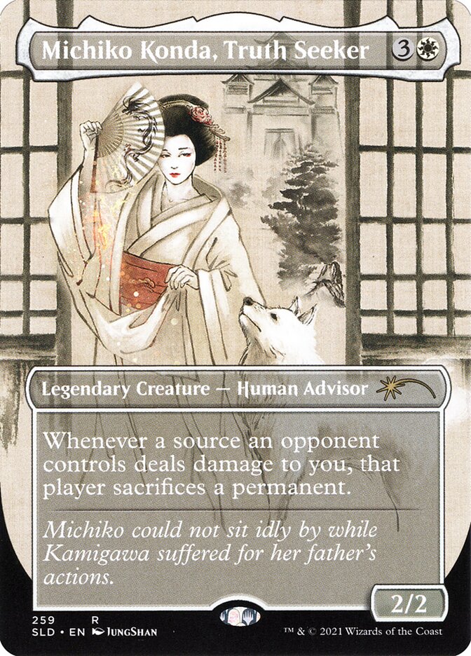 Michiko Konda, Truth Seeker (259) - Secret Lair Drop (SLD)