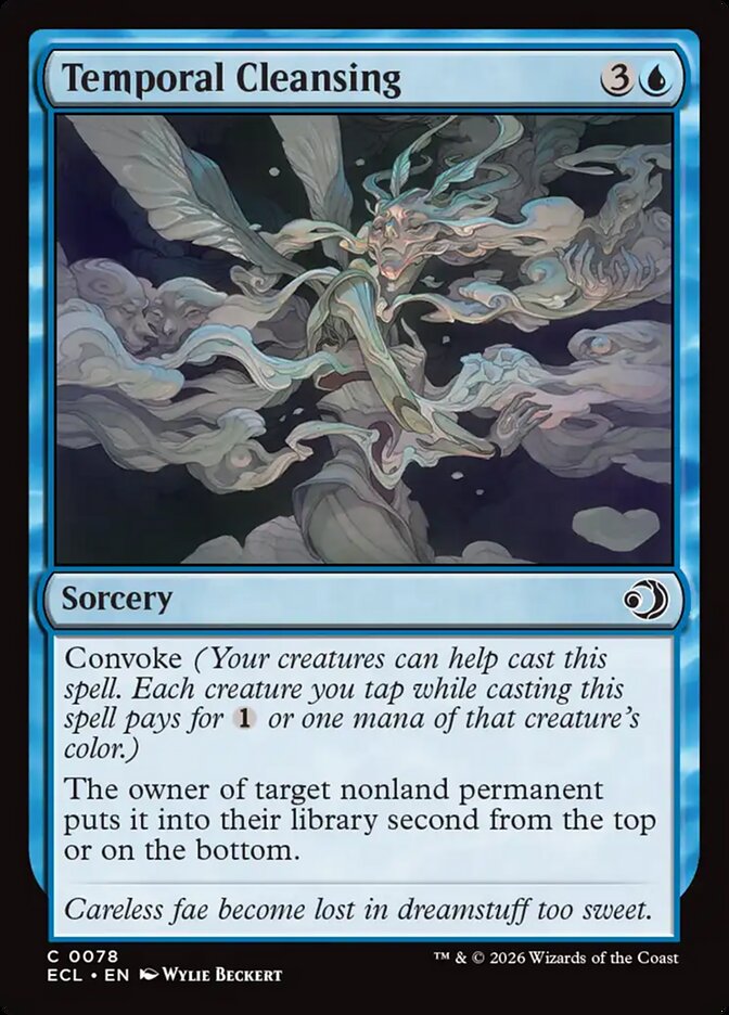 Temporal Cleansing (78) - Lorwyn Eclipsed (ECL)