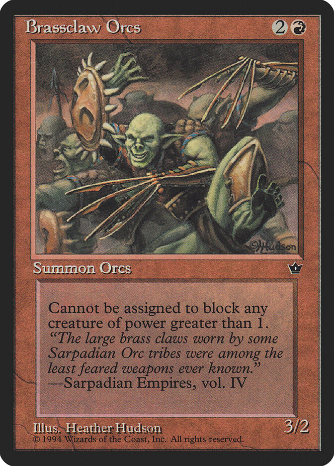 Brassclaw Orcs (49d) - Fallen Empires (FEM)