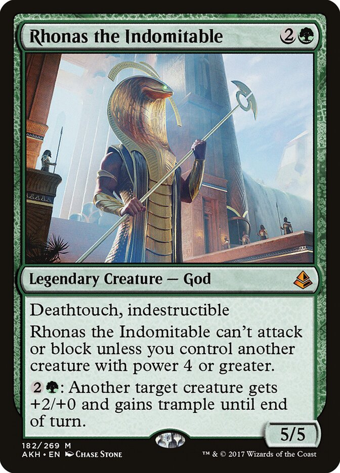 Rhonas the Indomitable (182) - Amonkhet (AKH)