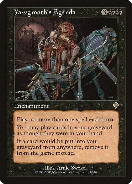 Yawgmoth's Agenda (135) - Invasion (INV)