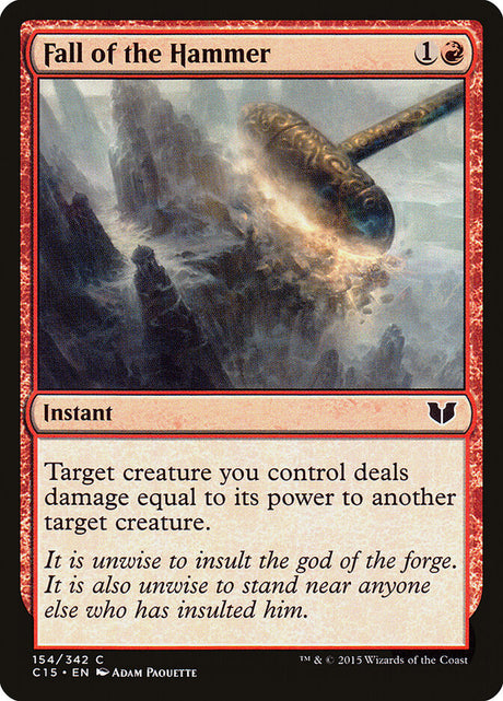 Fall of the Hammer (154) - Commander 2015 (C15)