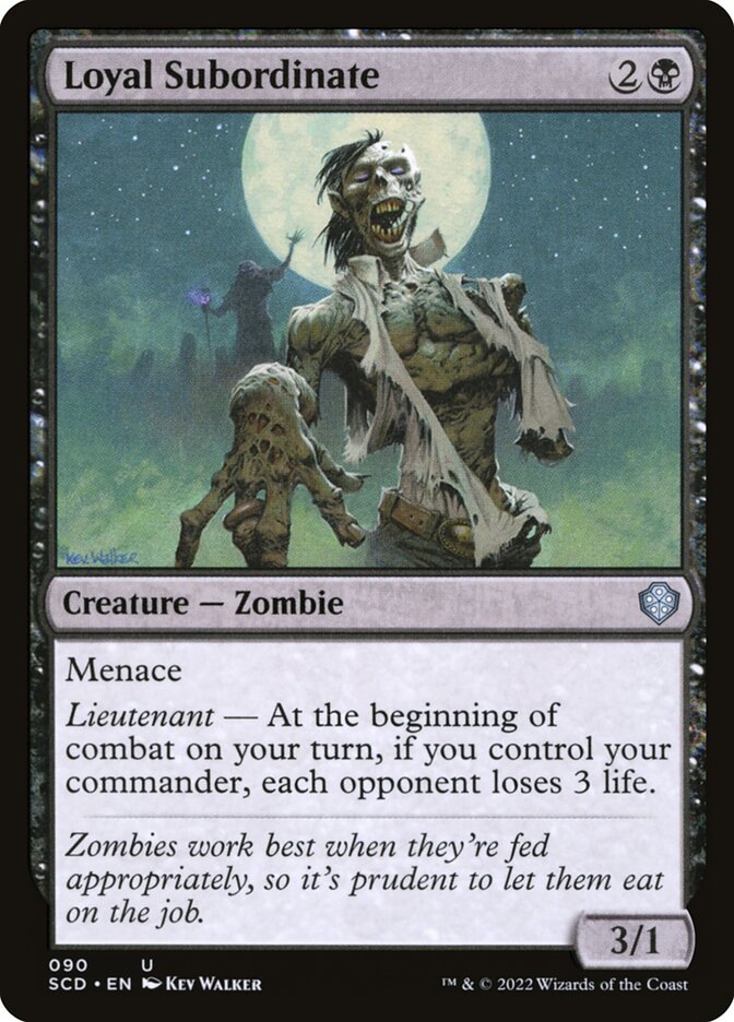 Loyal Subordinate (90) - Starter Commander Decks (SCD)