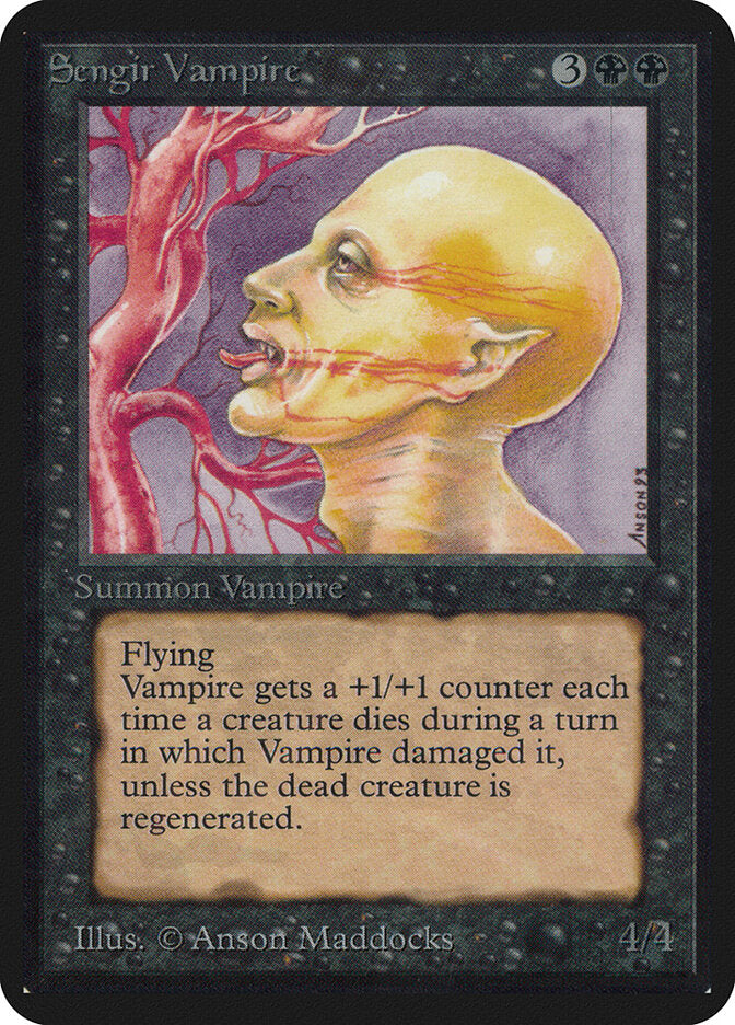 Sengir Vampire (127) - Limited Edition Alpha (LEA)