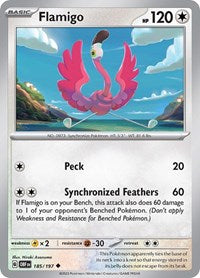 Flamigo (185) - SV03: Obsidian Flames (OBF)