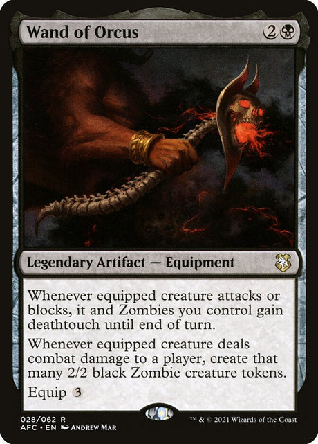 Wand of Orcus (28) - Forgotten Realms Commander (AFC)