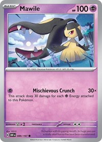 Mawile (89) - SV03: Obsidian Flames (OBF)