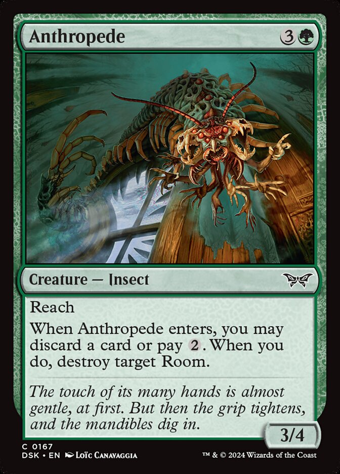 Anthropede (167) - Duskmourn: House of Horror (DSK)