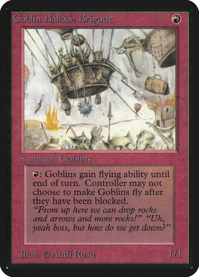 Goblin Balloon Brigade (153) - Limited Edition Alpha (LEA)