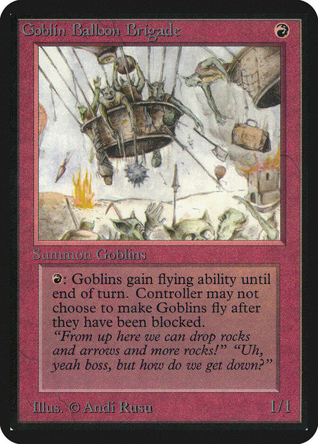 Goblin Balloon Brigade (153) - Limited Edition Alpha (LEA)