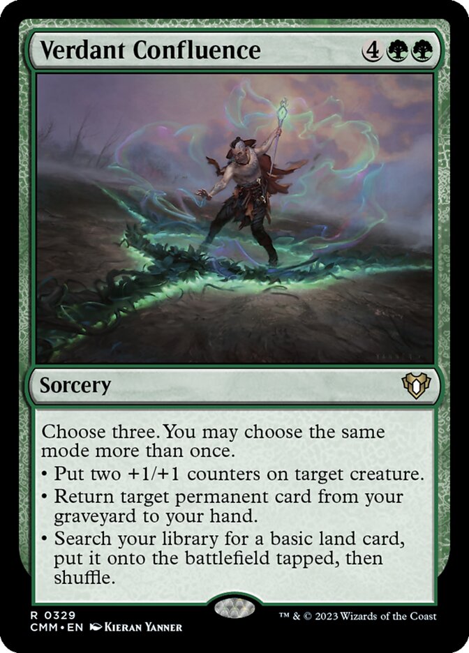 Verdant Confluence (329) - Commander Masters (CMM)