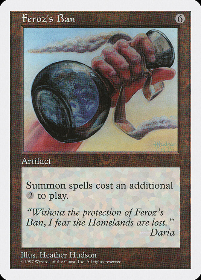 Feroz's Ban (370) - Fifth Edition (5ED)