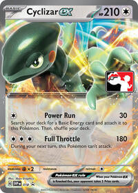 Cyclizar ex (18) - Prize Pack Series Cards