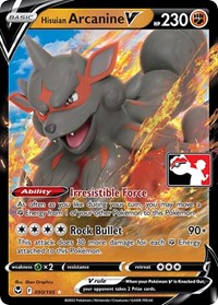 Hisuian Arcanine V (90) - Prize Pack Series Cards