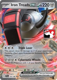Iron Treads ex (143) - Prize Pack Series Cards