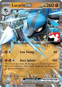 Lucario ex (17) - Prize Pack Series Cards