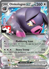 Oinkologne ex (158) - Prize Pack Series Cards