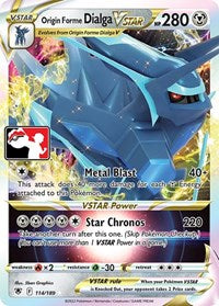 Origin Forme Dialga VSTAR (114) - Prize Pack Series Cards