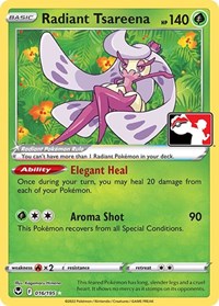 Radiant Tsareena (16) - Prize Pack Series Cards