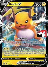 Raichu V (45) - Prize Pack Series Cards