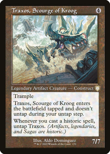 Traxos, Scourge of Kroog (170) - The Brothers' War Commander (BRC)