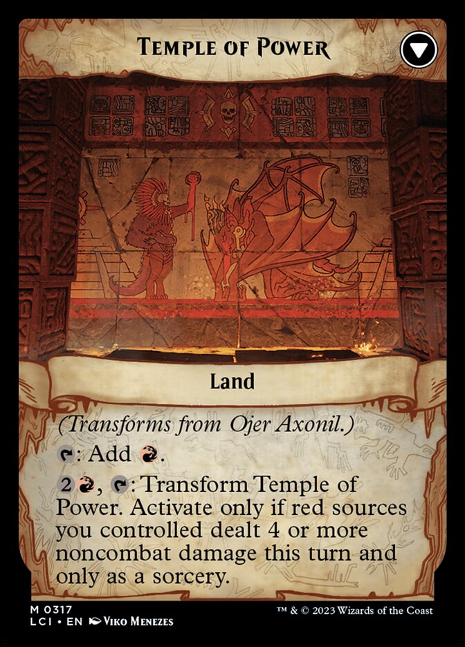 Ojer Axonil, Deepest Might // Temple of Power (317) - The Lost Caverns of Ixalan (LCI)